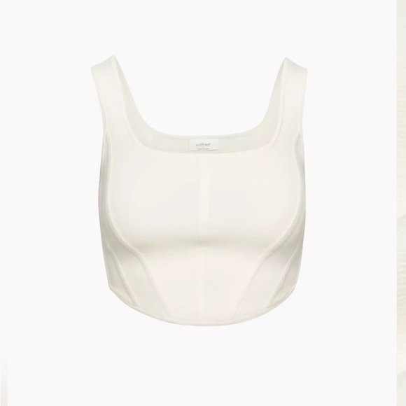 NWT Wilfred Natalie Knit Tank-top Forest Green - Picture 4 of 4